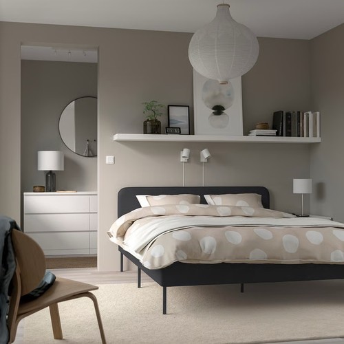Bed frame and mattress used - 2,