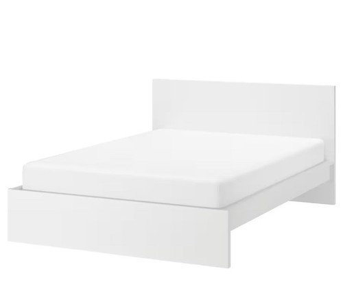 Bed frame white - bed, full